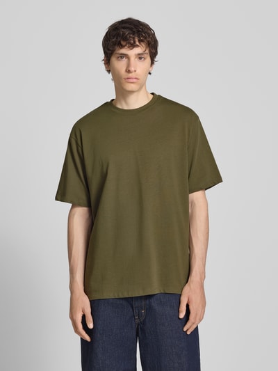 Blend Oversized T-shirt model 'FISHER' Oliwkowy 4