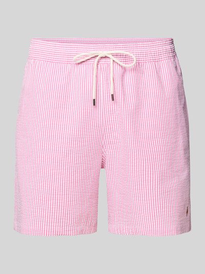 Polo Ralph Lauren Underwear regular fit zwembroek van katoenmix model 'TRAVELER' Rosé - 1