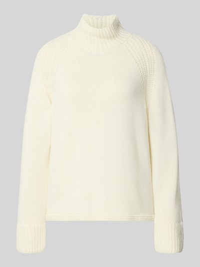 JOOP! Regular Fit Pullover mit Woll- und Kaschmir-Anteil Modell 'Kustra' Ecru 1