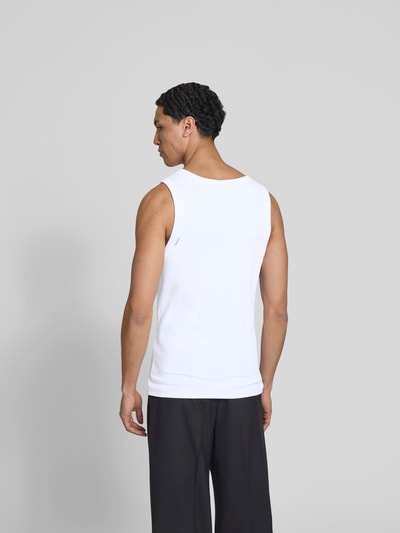 WON HUNDRED Slim Fit Top mit Rundhalsausschnitt Weiss 5