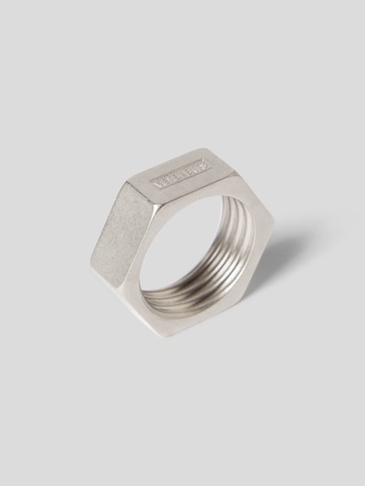 VETEMENTS Ring in sechseckiger Form Silber 4