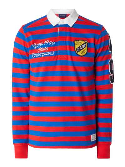 Gant Rugby-Shirt mit Logo-Details  Rot 2