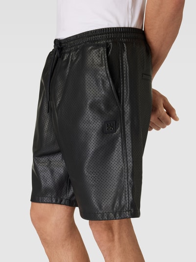 HUGO Shorts mit Eingrifftaschen Modell 'Dan' Black 3