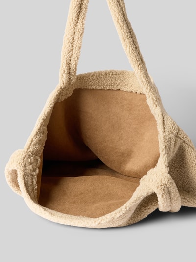STUDIO NOOS Mom-Bag aus Teddyfell Modell 'Teddy' Ecru 5