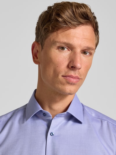 OLYMP Level Five Slim fit zakelijk overhemd met extra lange mouwen
 Lila - 3