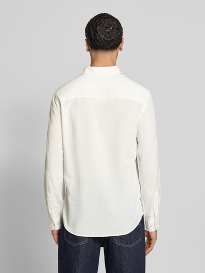 JACK & JONES Regular Fit Freizeithemd mit Kentkragen Modell 'BREEZE' Weiss 5