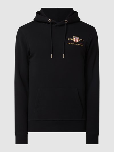 Gant Hoodie mit Logo Black 2