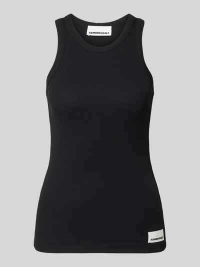 ARMEDANGELS Slim Fit Tank Top aus Baumwoll-Mix Modell 'KANITAA' Black 2