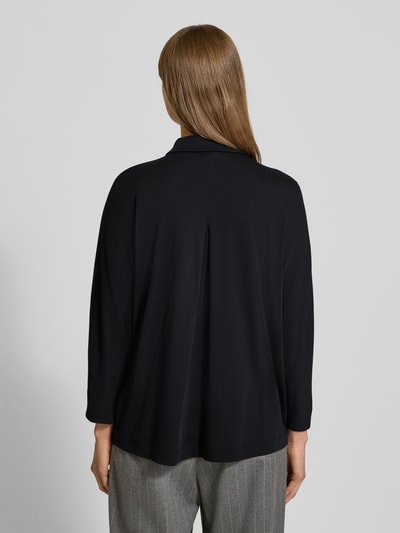 Brax Hemdbluse mit verdeckter Knopfleiste Modell 'CELIA' Black 5