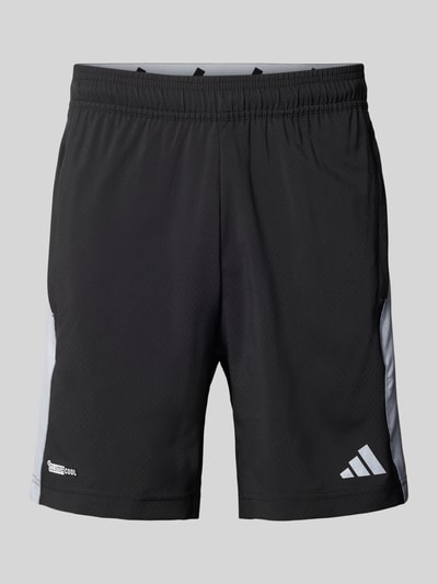 adidas Training Korte broek met logo en elastische band Zwart - 1