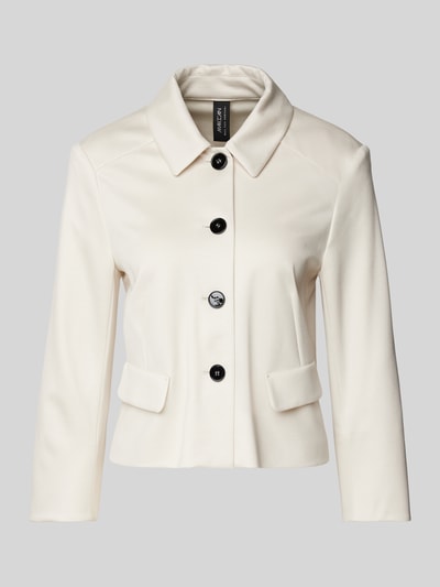 Marc Cain Blazer mit durchgehender Knopfleiste Kitt 2