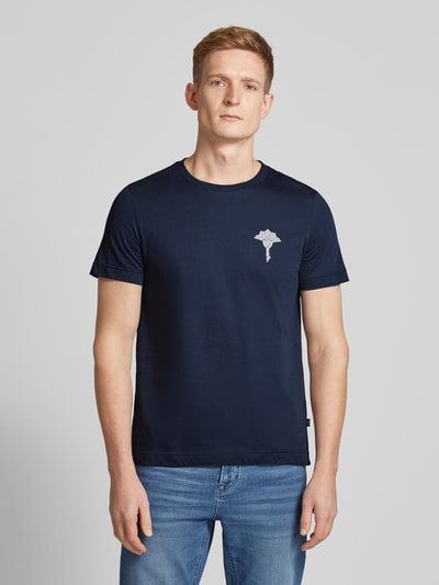 JOOP! Collection T-Shirt mit Motiv-Print Modell 'Brisko' Marine 4