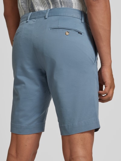 Polo Ralph Lauren Slim Stretch Fit Shorts im unifarbenen Design Hellblau 3