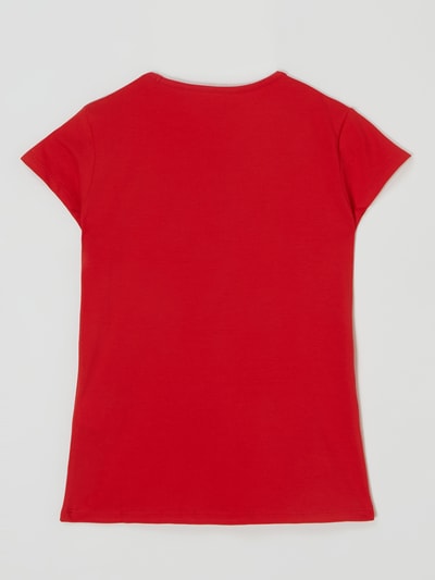 T-Shirt Pepe Jeans Hana Glitter Per Bambine - Cotone Elasticizzato, Maniche Corte E Logo Frontale - Foto 9