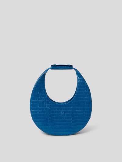 Staud Saddle Bag mit Schlangenmuster Tuerkis 2