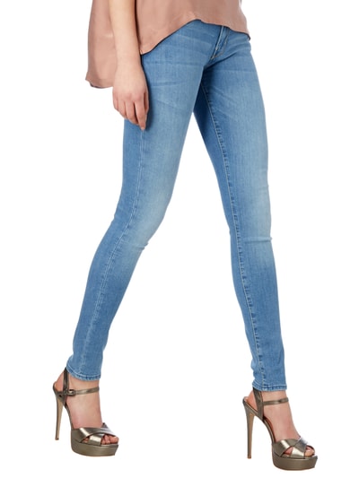 Guess Stone Washed Low Rise Skinny Fit Jeans Jeansblau 3