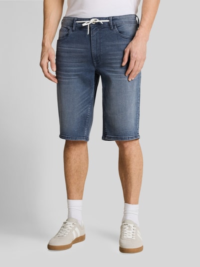 Tom Tailor Denim Regular Fit Jeansshorts aus Baumwoll-Mix Jeansblau 4