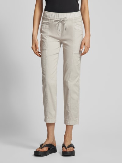 TONI Jogpants mit Teilungsnähten Beige 4