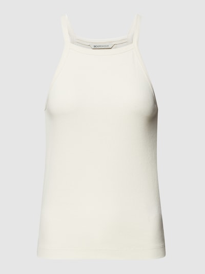 Tom Tailor Denim Tank Top in Ripp-Optik Offwhite 2