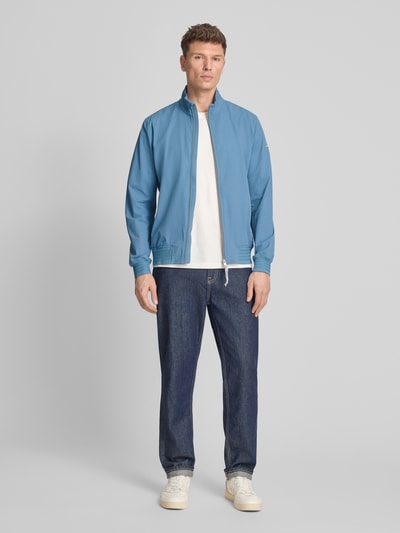 CINQUE Blouson mit Zweiwege-Reißverschluss Modell 'SCRIP' Hellblau 1
