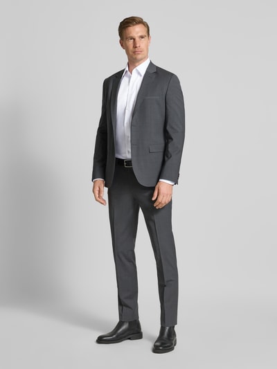 ETERNA Modern Fit Businesshemd mit Knopfleiste Weiss 1