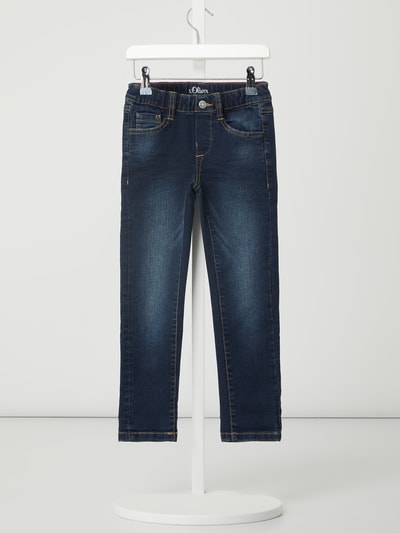 s.Oliver RED LABEL Skinny jeans met stretch Jeansblauw - 1