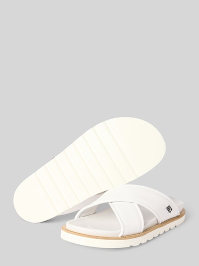 Marc Cain Bags & Shoes Instappers met labelapplicatie Wit - 4