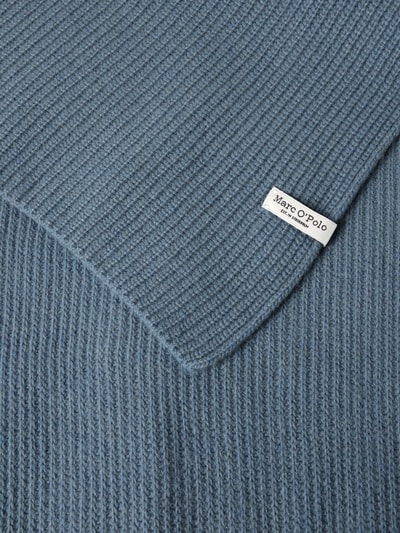 Marc O'Polo Schal aus Woll-Mix Hellblau Melange 2