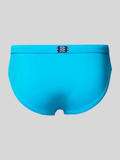 HOM Badehose mit Label-Patch Modell 'SEA LIFE' Tuerkis 3