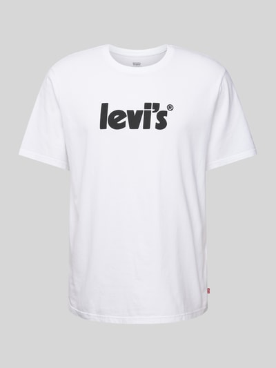 Levi's® Relaxed fit T-shirt met labelprint Wit - 2