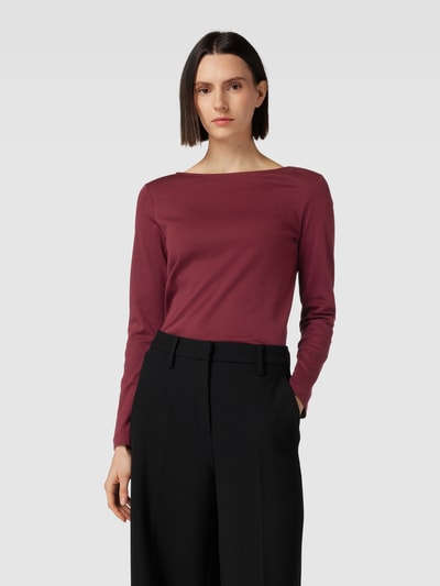 Christian Berg Woman Shirt met lange mouwen met boothals Bordeaux - 4