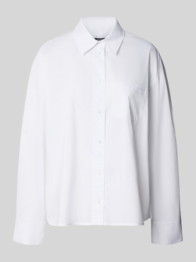 JOOP! Hemdbluse mit Knopfleiste Modell 'Bibi' Weiss 2