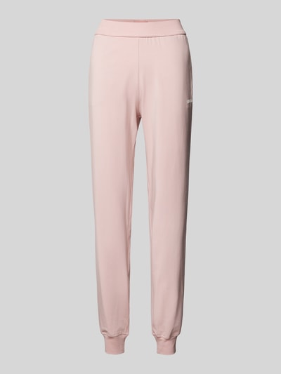 HUGO Pyjama-Hose mit Label-Detail Modell 'SHUFFLE' Rosa 1