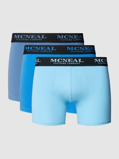 MCNEAL Boxershort met elastische band in een set van 3 stuks Jeansblauw - 1