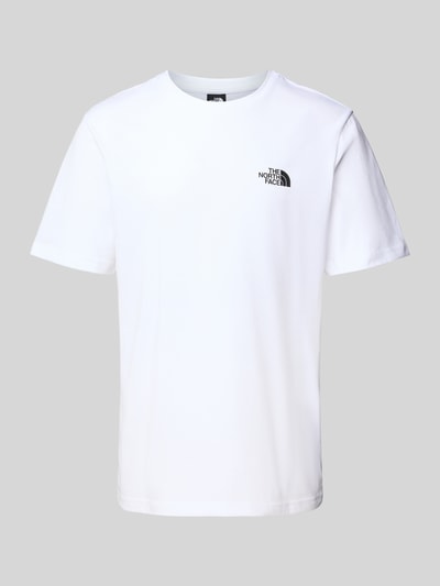 The North Face T-shirt met labelprint Wit - 2