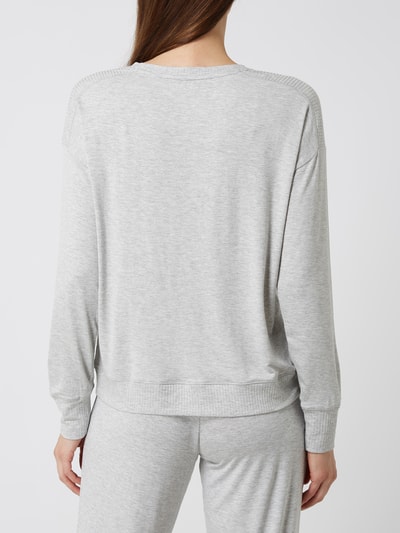 DKNY Sweatshirt in melierter Optik Mittelgrau Melange 5