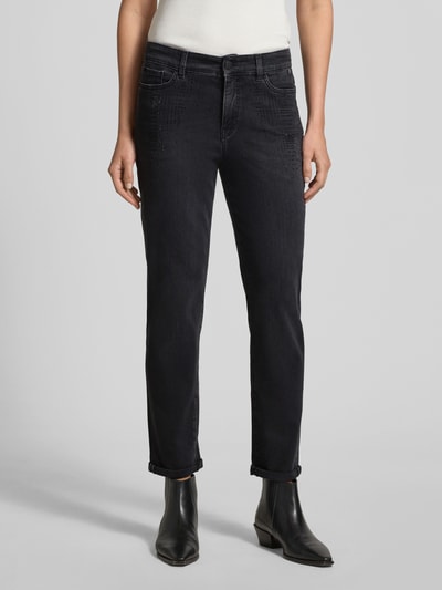 Marc Cain Relaxed Fit Jeans im 5-Pocket-Design Anthrazit 4