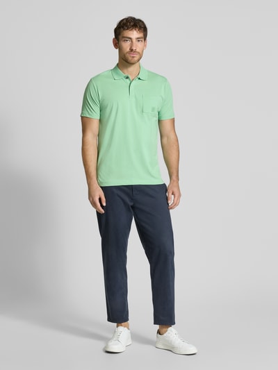 Lerros Regular Fit Poloshirt mit Brusttasche Mint 1