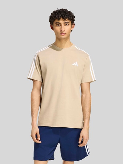 adidas Sportswear Regular fit T-Shirt aus reiner Baumwolle Modell 'M 3S SJ LC T' Beige 3