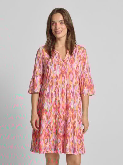 Christian Berg Woman Selection Tunikakleid im Stufen-Look Pink 4