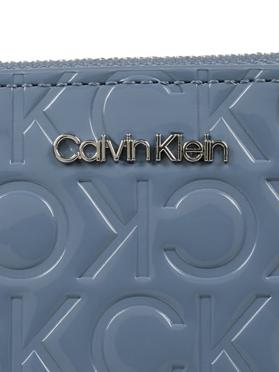 CK Calvin Klein Portemonnaie mit Logo-Muster Hellblau 2