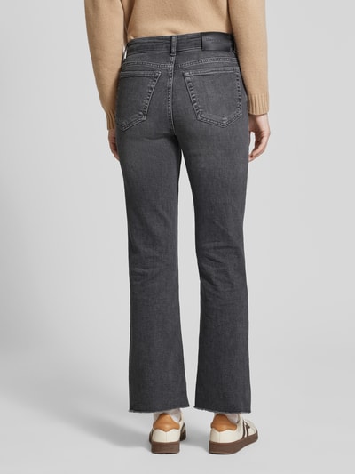 Marc O'Polo High Rise Jeans aus Bio-Baumwoll-Stretch Modell 'KIRUNA' Mittelgrau 5