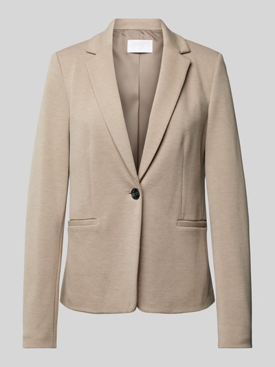 Jake*s Collection Blazer met reverskraag Lichtbruin - 2