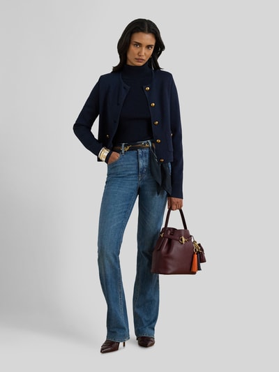 Lauren Ralph Lauren Regular Fit Blazer aus Viskose-Mix mit Knöpfen Marine 1