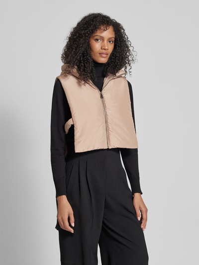 OPUS Gilet met capuchon, model 'ARAUTI PURE' Beige - 4