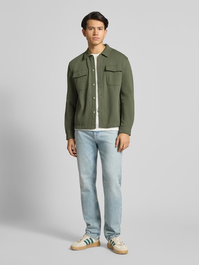 Marc O'Polo Denim Straight fit jeans van puur katoen, model 'SVERRE' Lichtblauw - 1