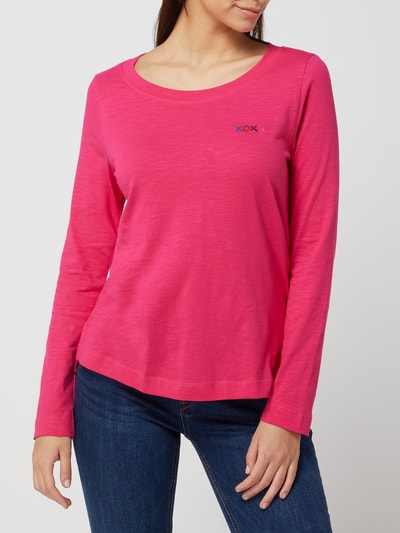 Esprit Longsleeve mit Stickerei  Pink 4