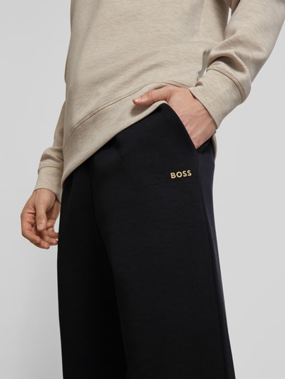 BOSS Green Sweatpants met achterzak, model 'Hadiko' Zwart - 3