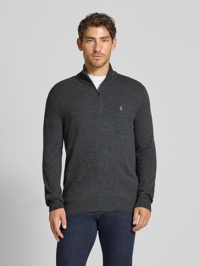 Polo Ralph Lauren Gebreide pullover met ribboorden Antraciet - 4