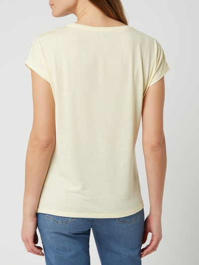 Montego T-Shirt mit Ziersteinen  Gelb 5
